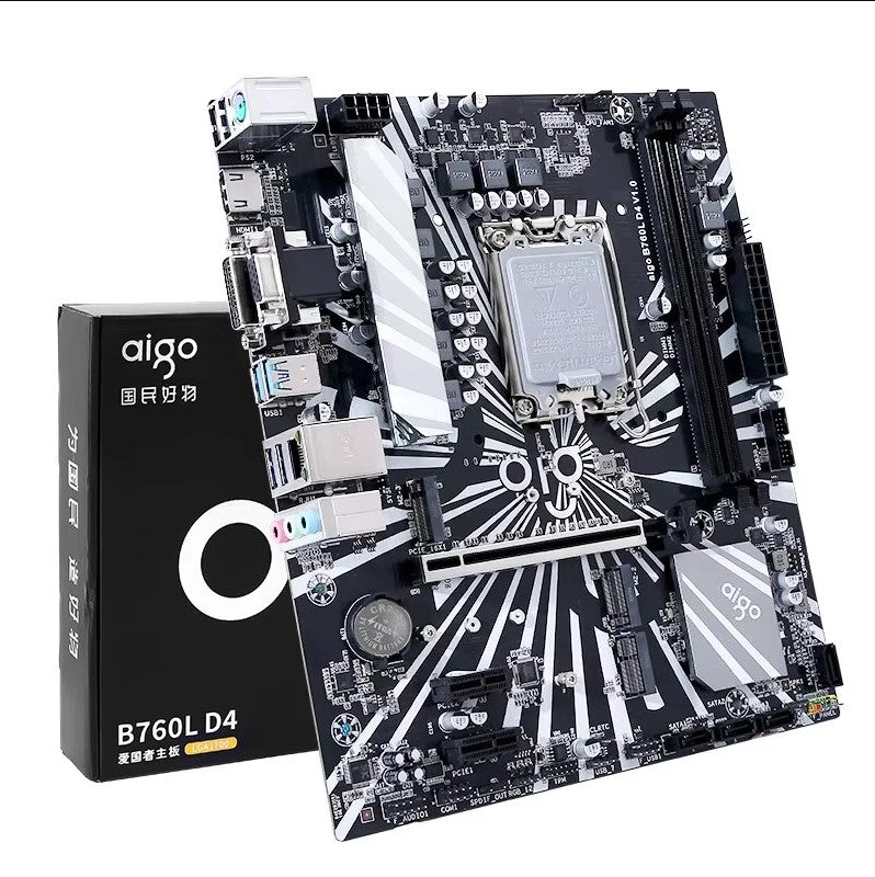 Aigo Motherboard B760L DDR4  LGA 1700 Aigo Motherboard B760L DDR4  LGA 1700